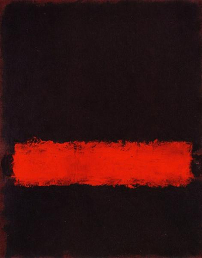 Black, Red and Black Mark Rothko